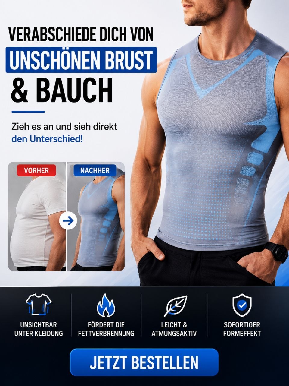 Bauchfit Sofort flacher Bauch & stärkerer Oberkörper